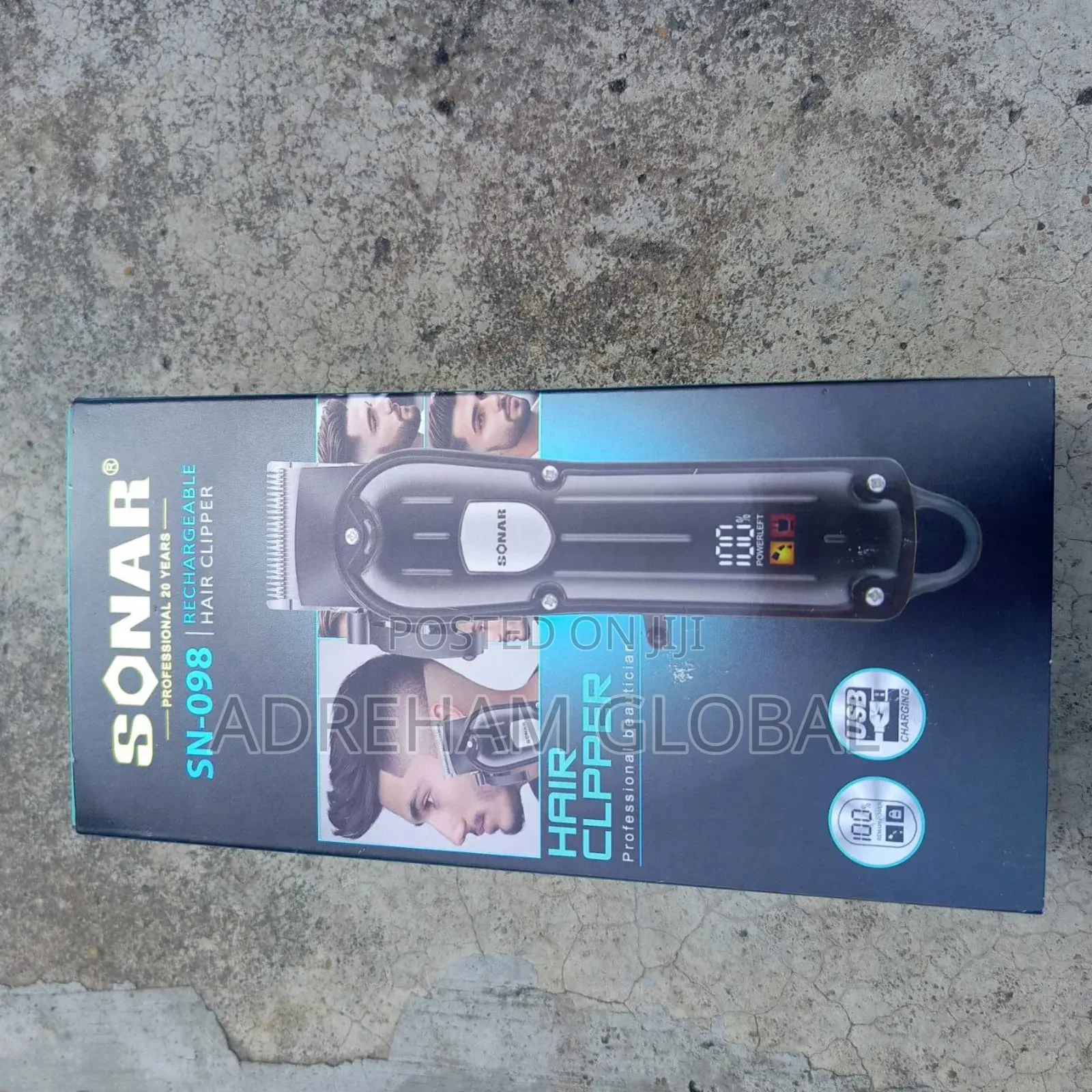 Sonar Rechargeable Hair Clipper