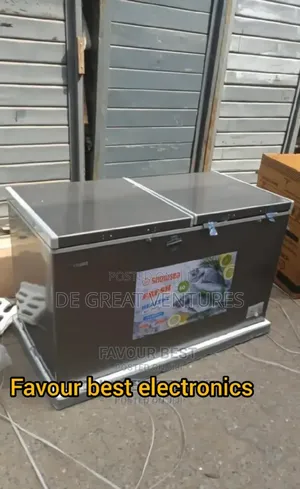 Brand New Snowsea 600l Double Door Chest Freezer√External√