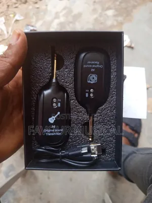 Wireless Guitar Transmitter Receiver System.