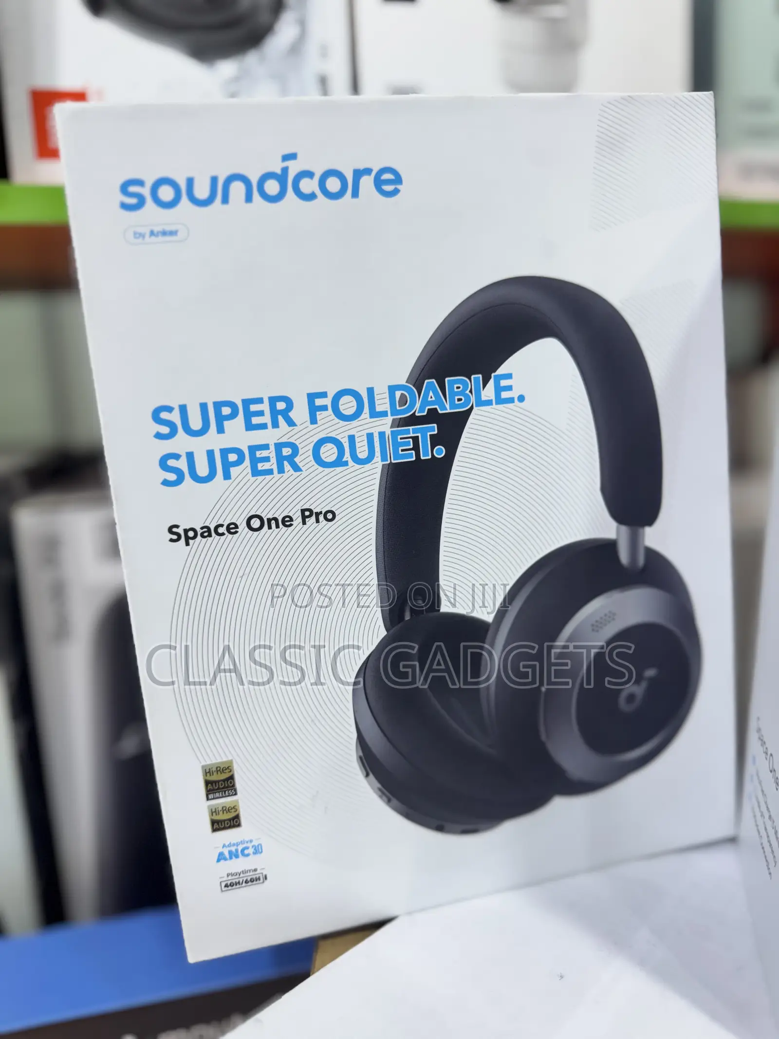 Soundcore by Anker Space One Pro Foldable Over-Ear Headphones