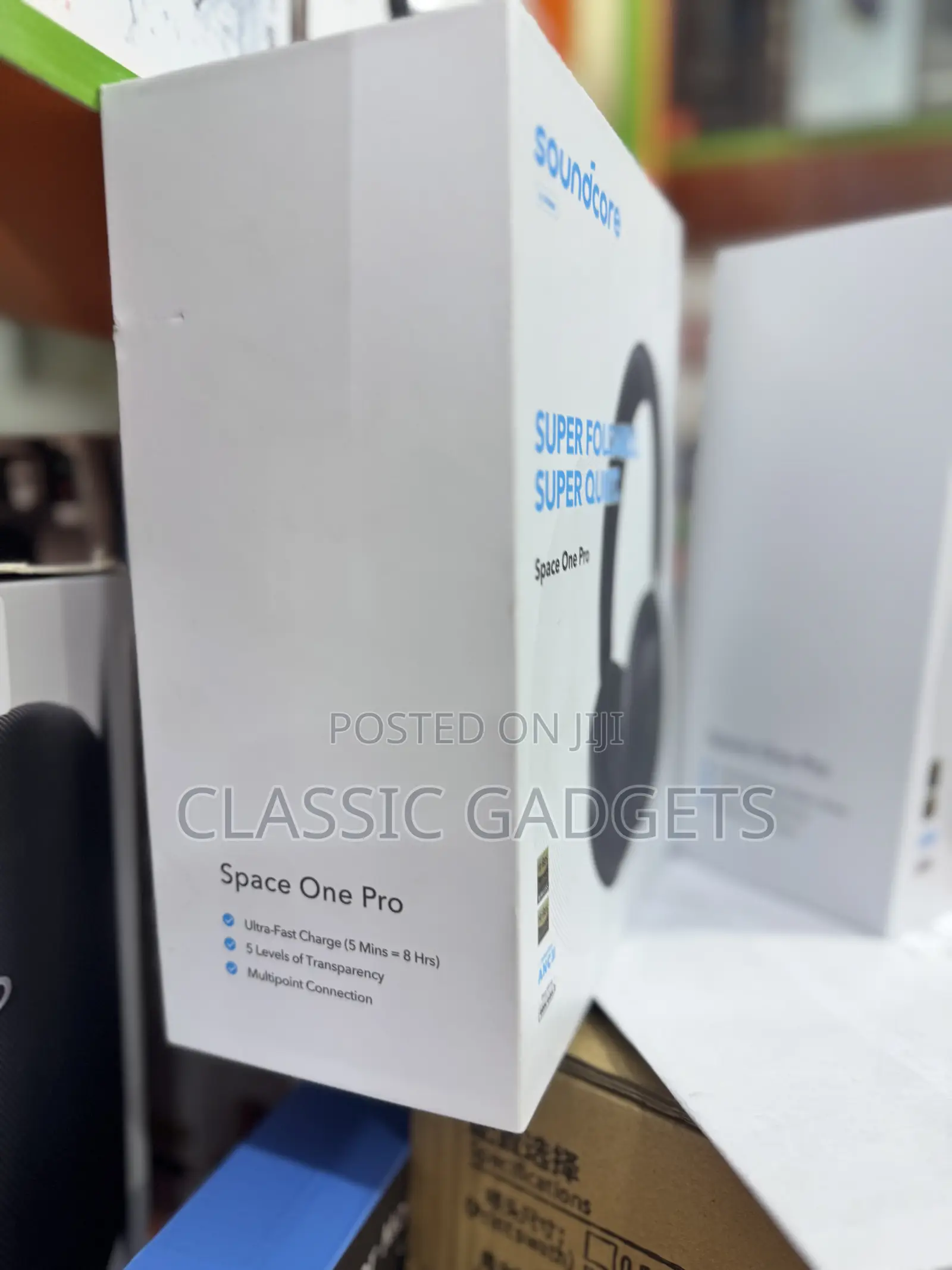 Soundcore by Anker Space One Pro Foldable Over-Ear Headphones