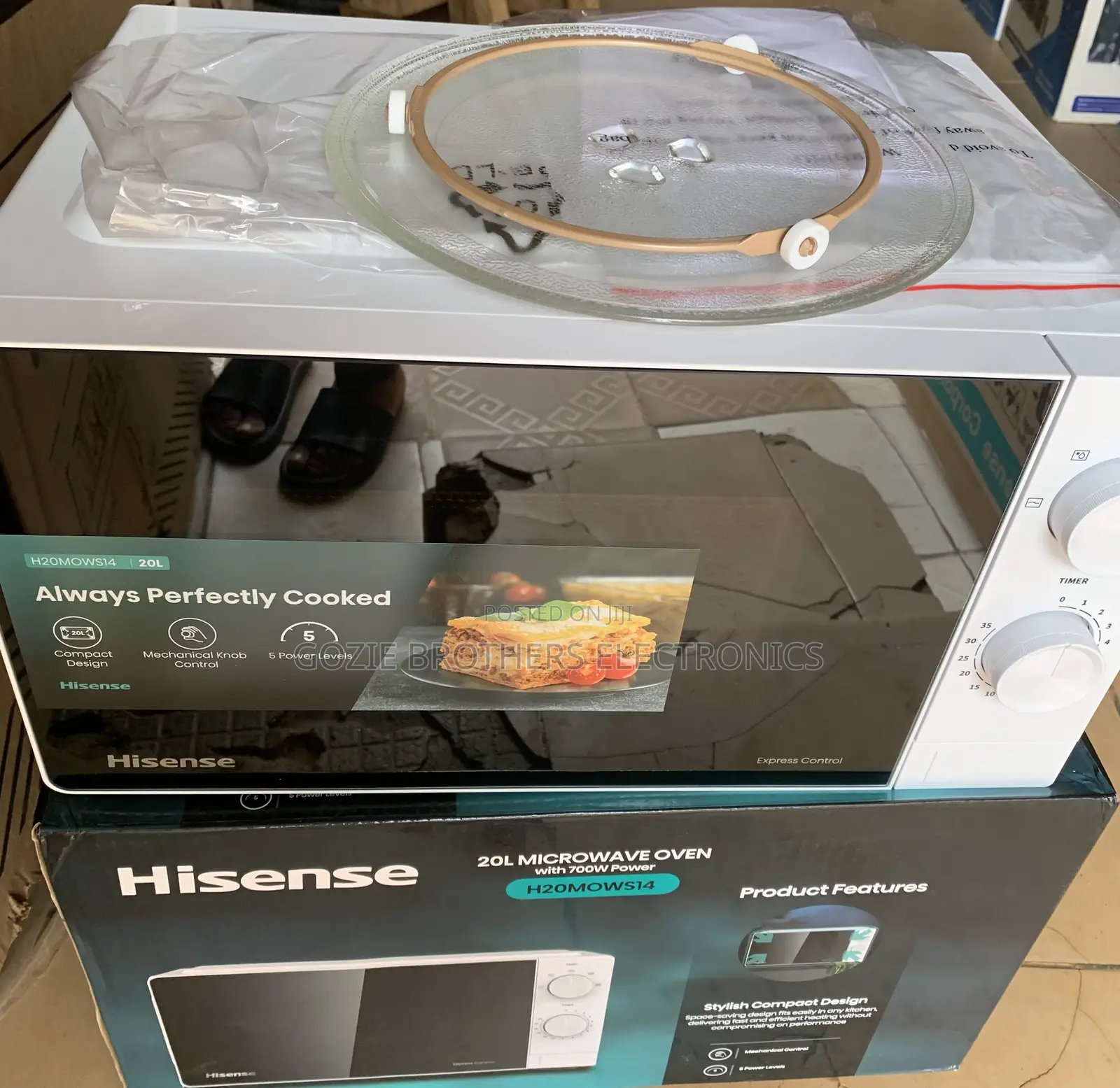 Hisense Microwave and Oven 20 Liters