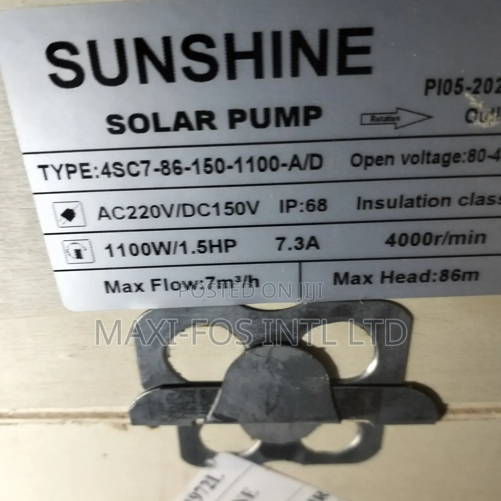 Solar Submersible Pump