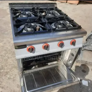 4 Burner Cooker With Oven