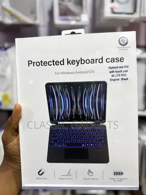 Keyboard Case With Backlight/Touchpad for Samsung Tab S6 Lite 10.4inch