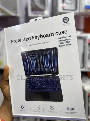 Keyboard Case With Backlight/Touchpad for Samsung Tab S6 Lite 10.4inch