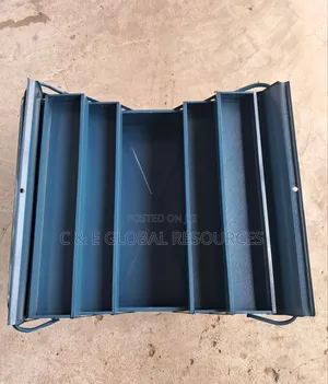 Empty Metal Tools Box