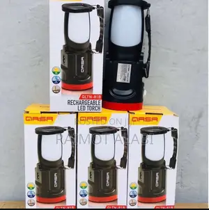 Qasa Solar/Rechargeable Torch Lamp