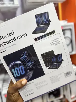 Keyboard Case With Backlight/Touchpad for iPad Air 1/Air 2 9.7