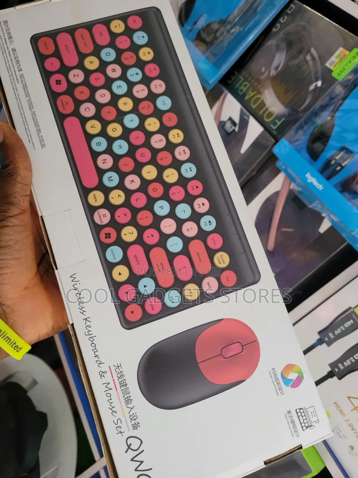 Qw02 Wireless Keyboard and Mouse