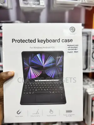 Keyboard Case With Backlight and Touchpad for Samsung Tab S9 Fe Plus