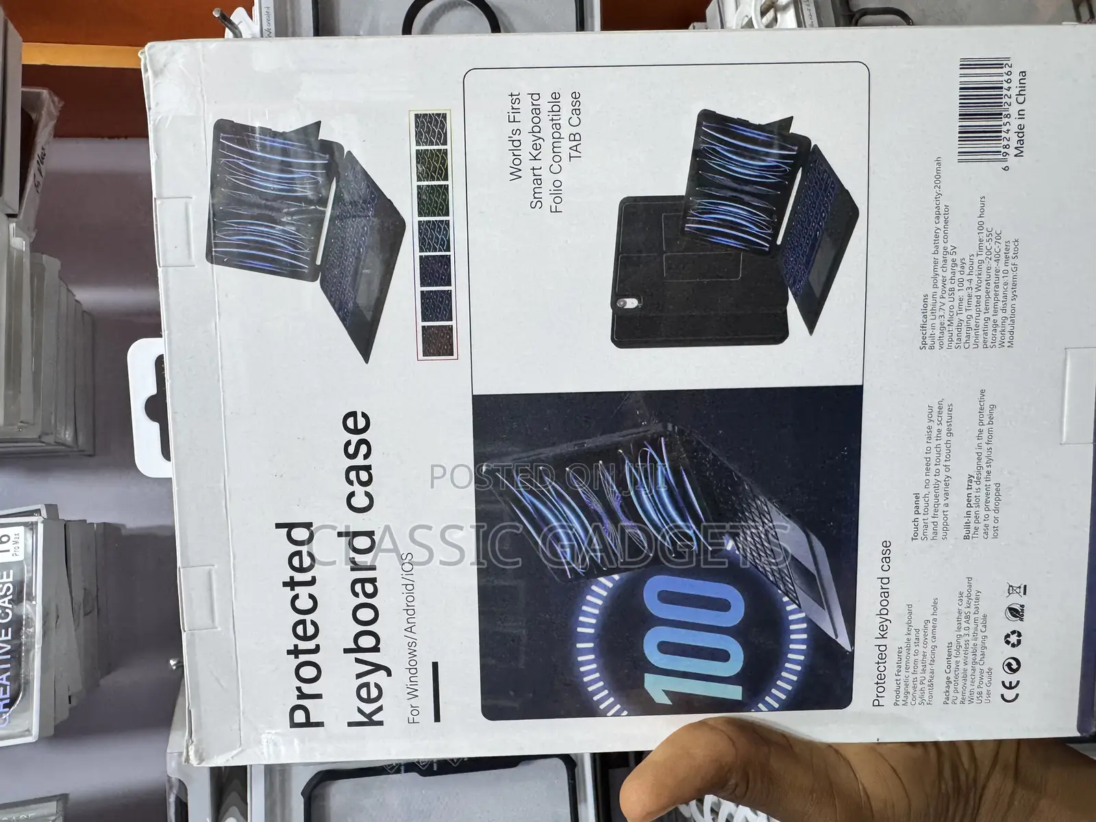 Keyboard Case With Backlight / Touchpad for Redmi Pad Se 11 Inches