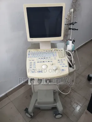 Aloka Ssd1000 Ultrasound Machine With 3 Transducers and Printer