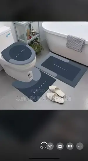 3 Set Toilet Matt