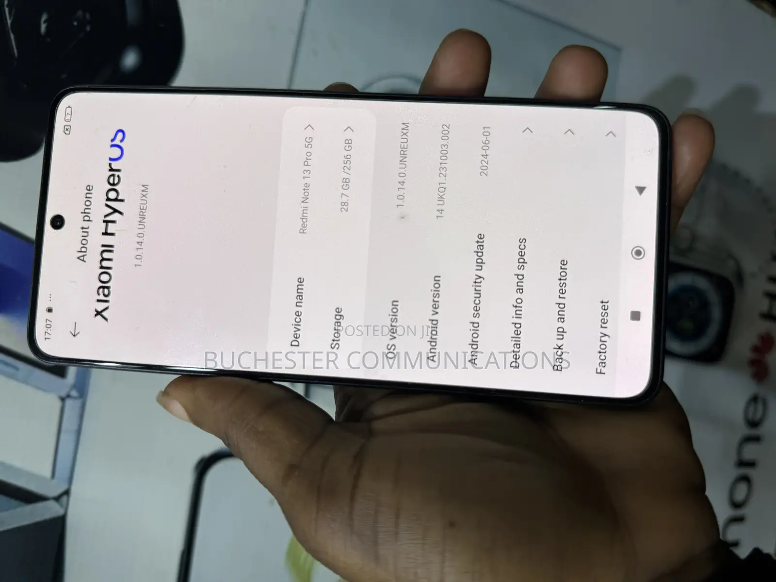 Xiaomi Redmi Note 13 Pro 5G 256 GB Black