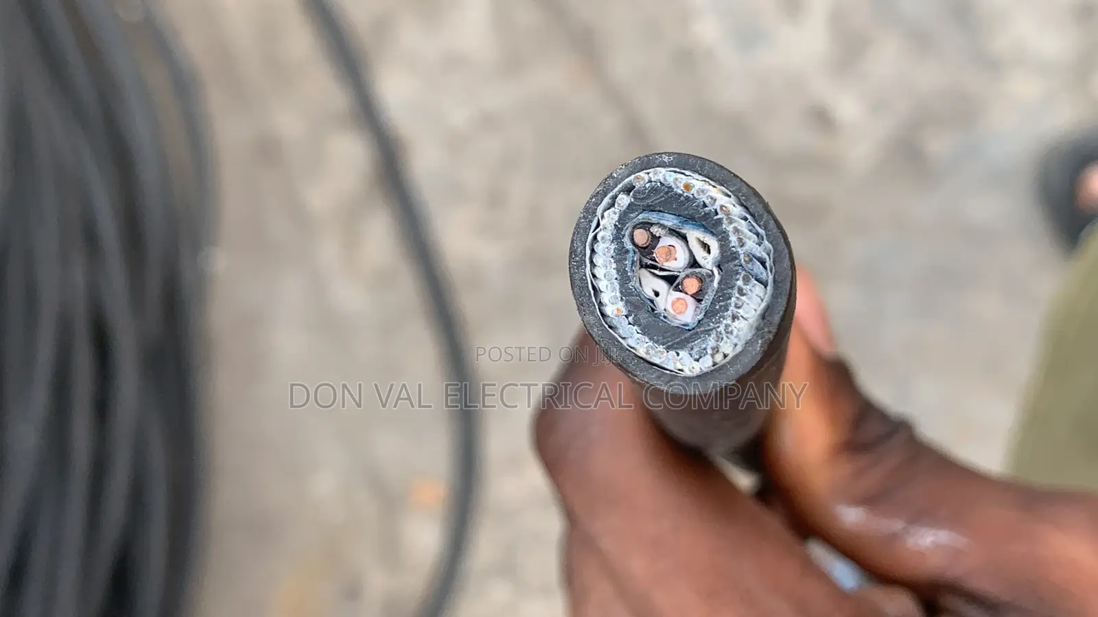 2.5mmx2pair Original Copper Armored Cable