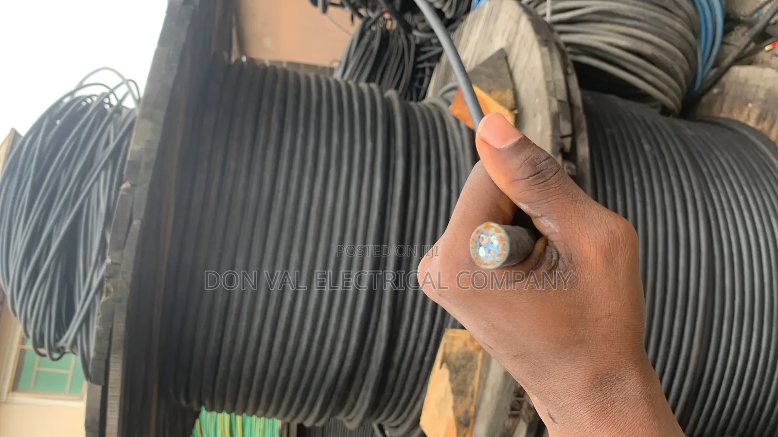 2.5mmx2pair Original Copper Armored Cable