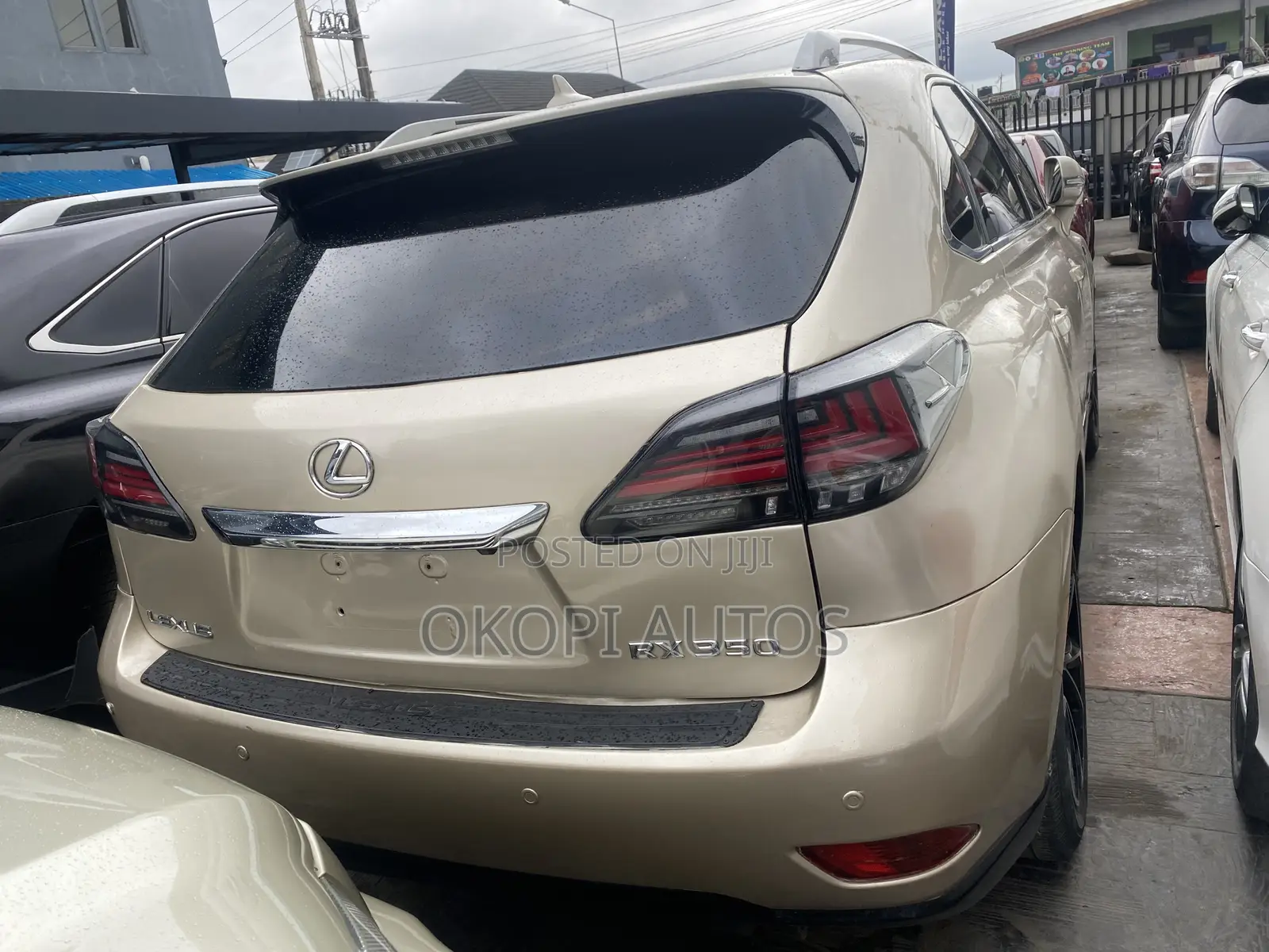 Lexus RX 350 2013 Gold