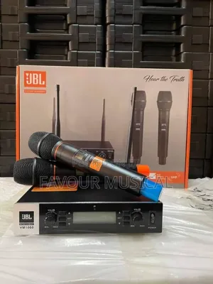 JBL Vm1000 Professional Wireless Microphone System