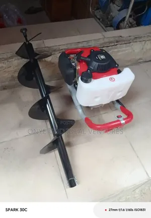 Earth Auger, Also Known as a Post Hole Digger or Soil Auger.