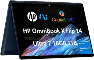 New Laptop HP OmniBook X Flip 14" 16GB Intel Core Ultra 7 SSD 1T