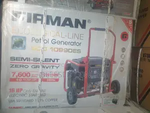Firman Eco10990es Generator 8kva With Key, Battery and Tire