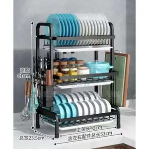 3 Tier Plate Dish Rack