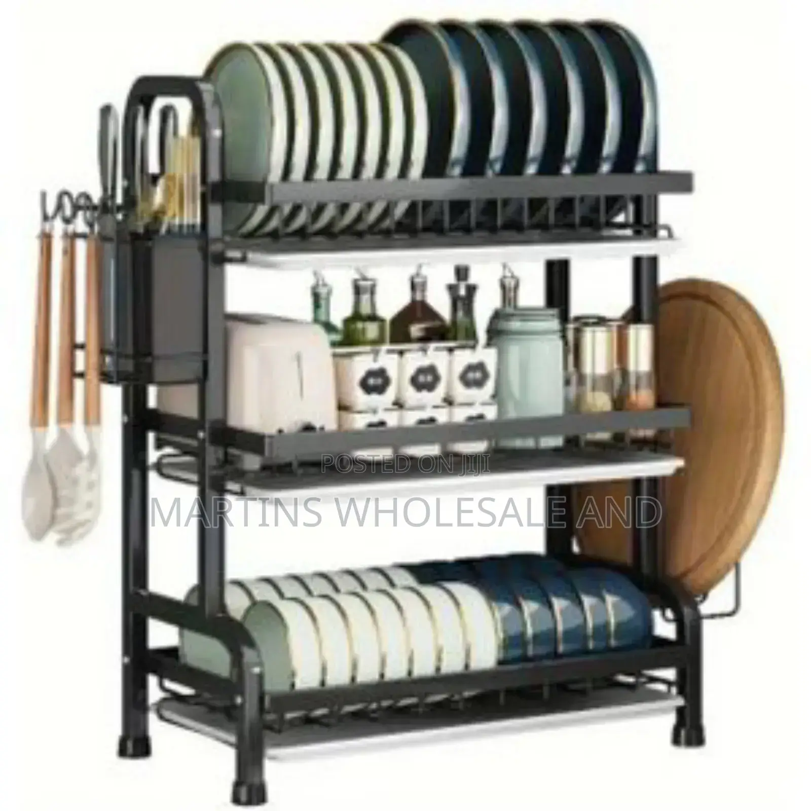 3 Tier Plate Dish Rack