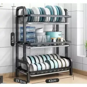 3 Tier Plate Dish Rack