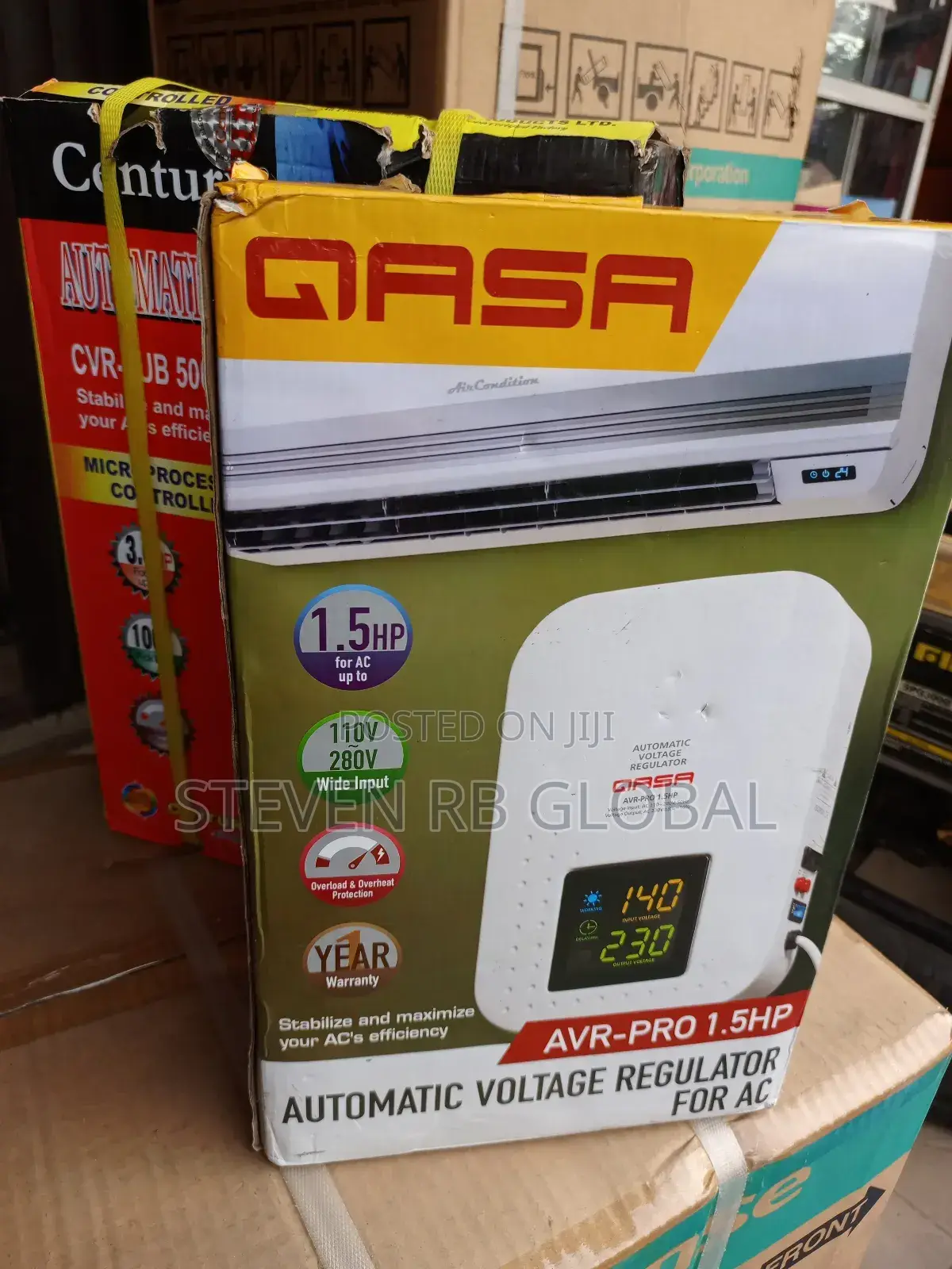 Qasa 2000 Watts Wall Mount Stabilizer