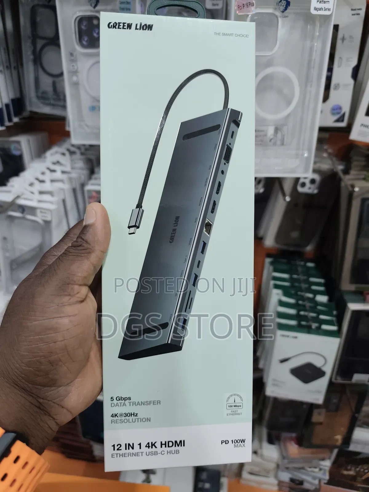 Green Lion 12in1 Hdmi Ethernet Usb C Hub
