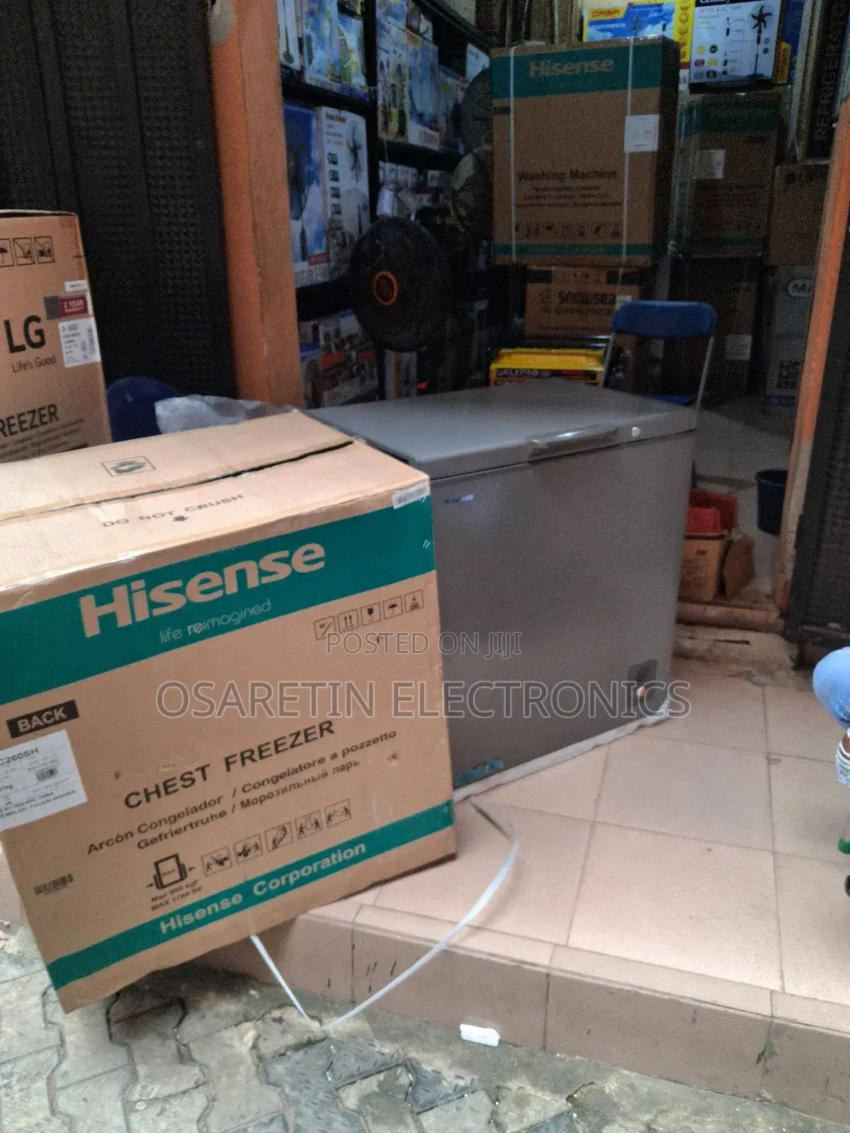 Hisense Freezer 200l With One Year Warranty