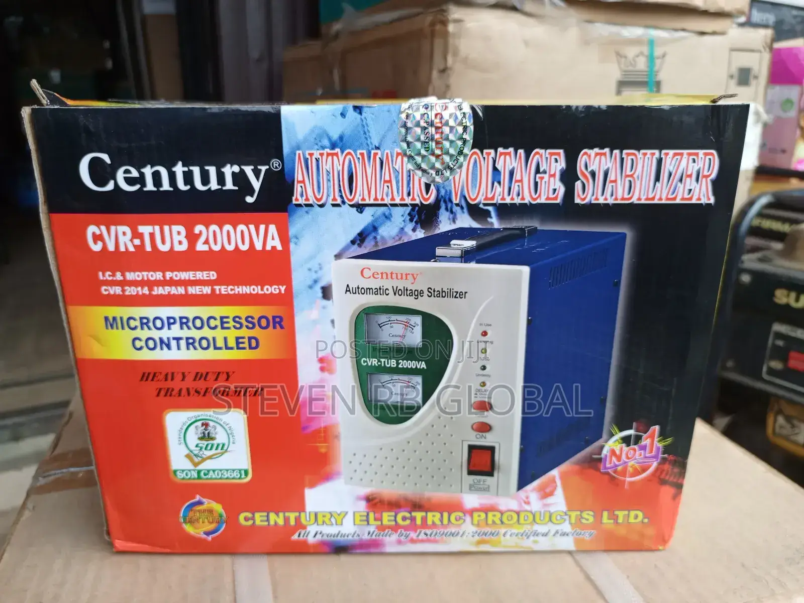 Century 2000w Tub 2kva Stablizer