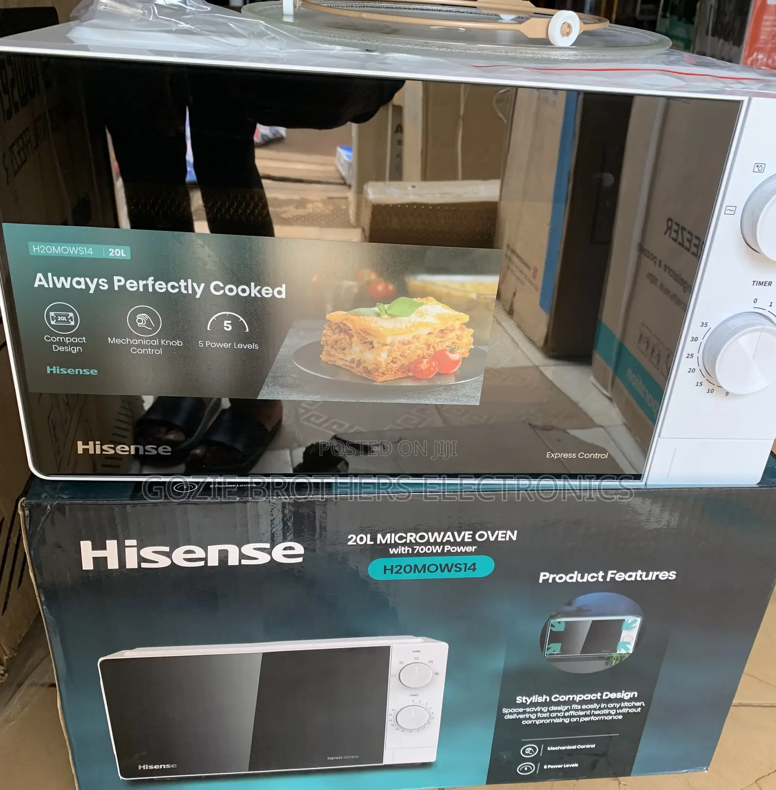 Hisense Microwave and Oven 20 Liters