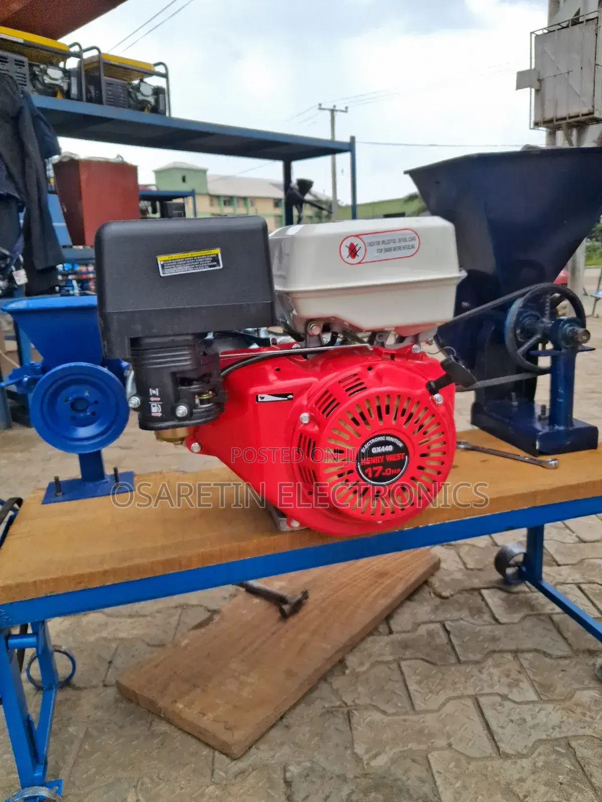 Henry West Grinding Machine 17.0hp