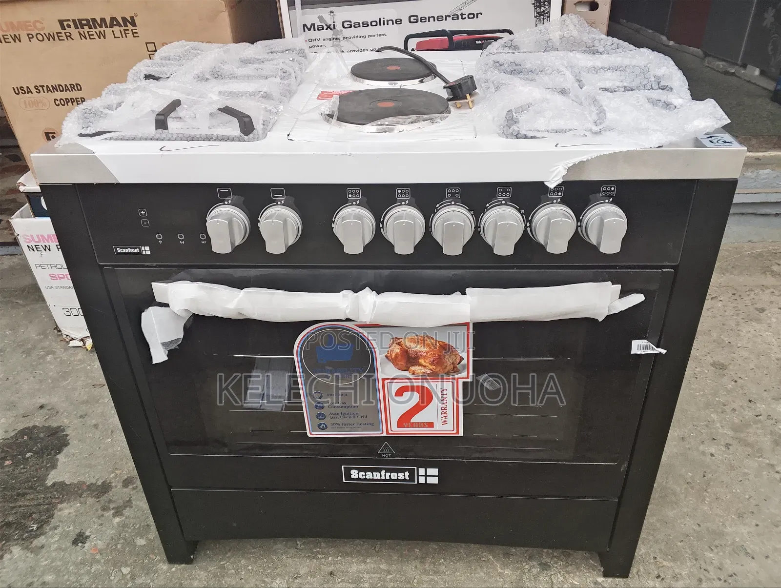 Scanfrost Six Burners Very Very Solid