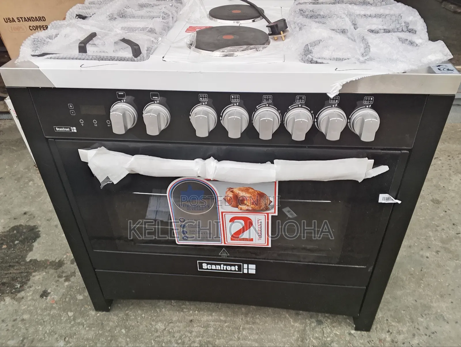 Scanfrost Six Burners Very Very Solid