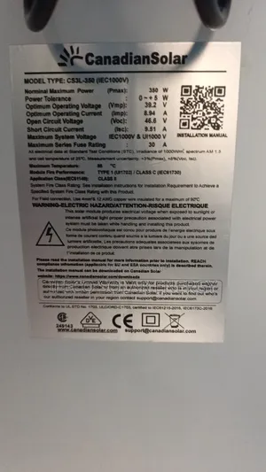Canadian Panel 350w