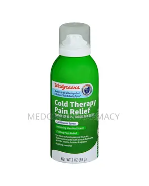 Walgreens Cold Therapy Pain Relief Continuous Spray Menthol, 3.0 Oz