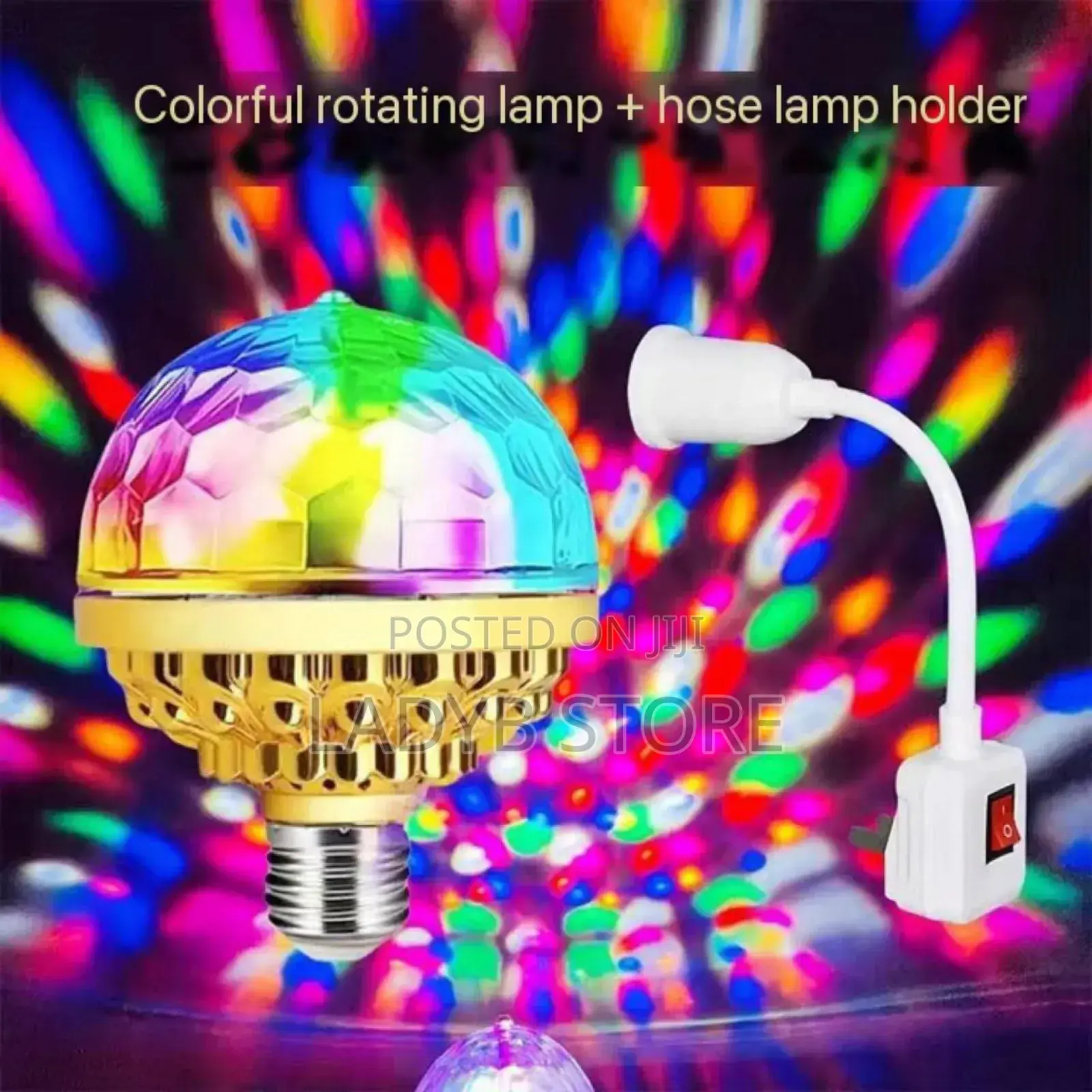 Colourful Rotation Bulb Lights