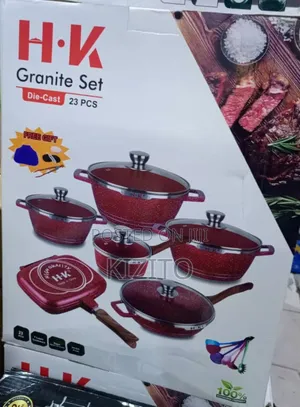 23pics H.K Granite Cookware Set