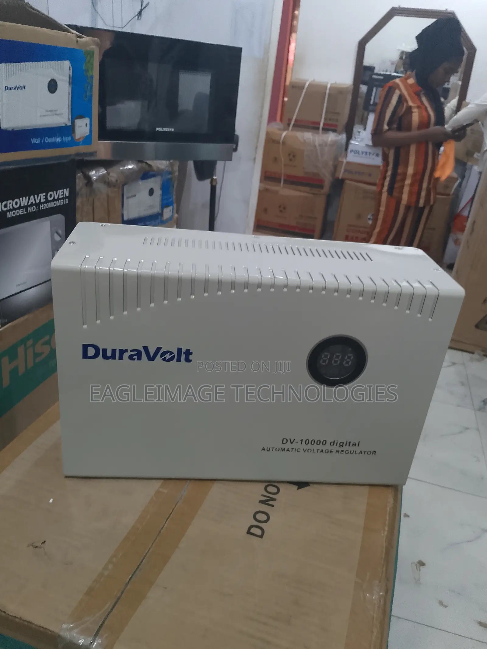 Affordable Power Security – Duravolt 10kva Wall-Mounted Stabilizer