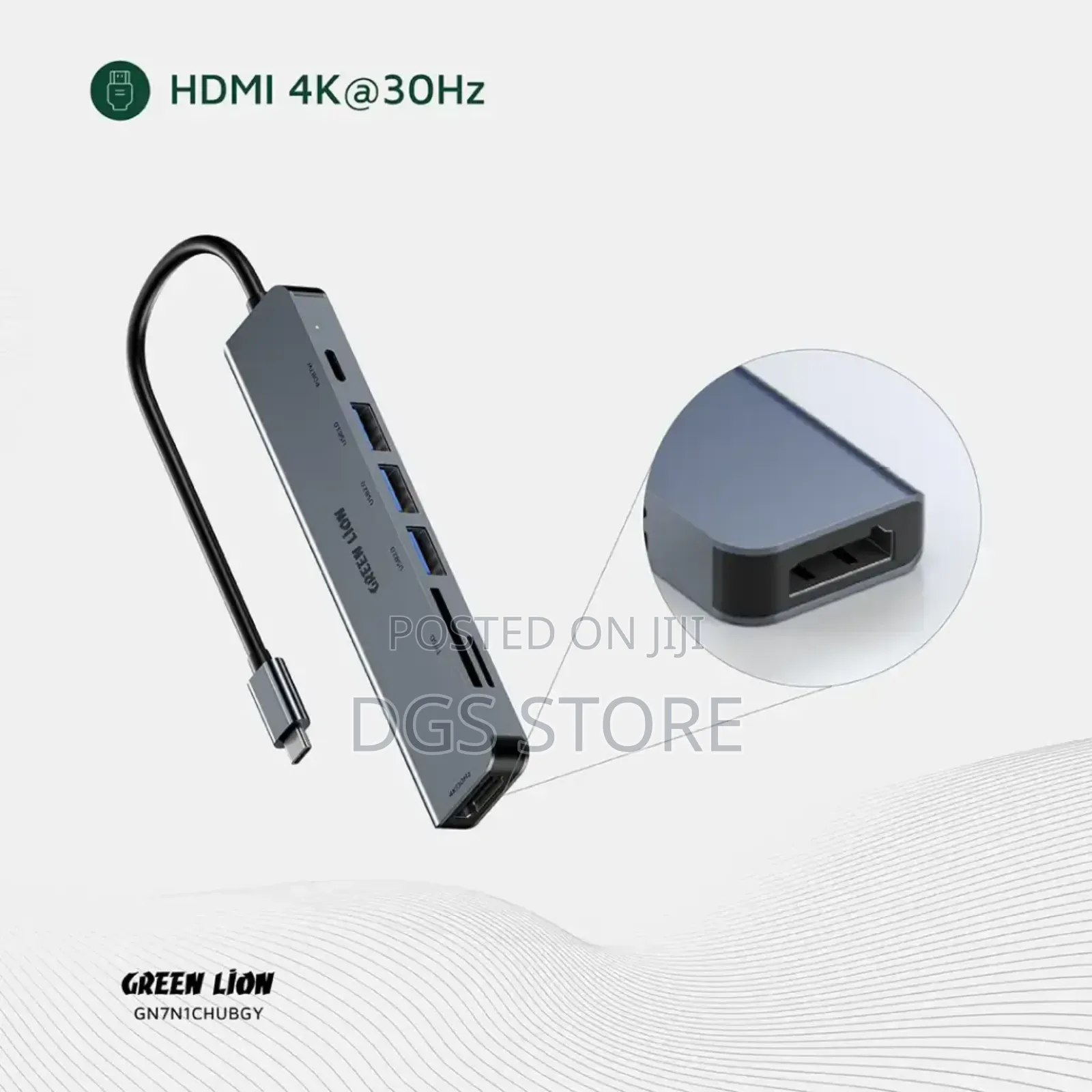 Green Lion 7 In1 Usb C Hub