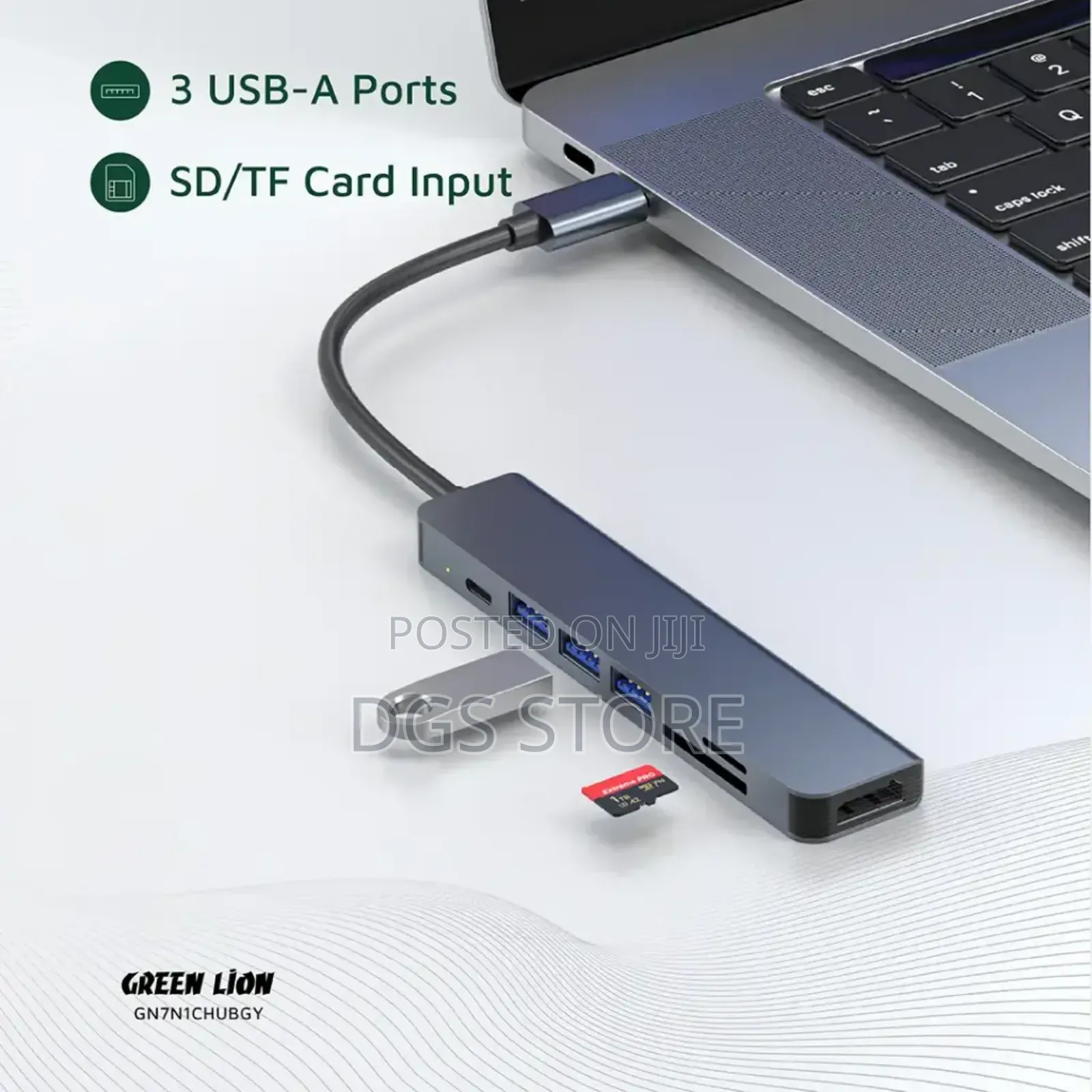 Green Lion 7 In1 Usb C Hub
