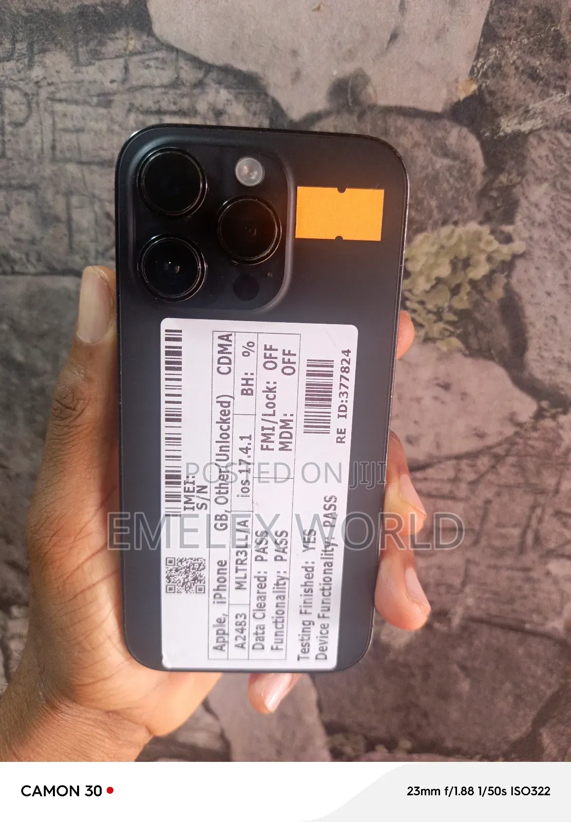 Apple iPhone 14 Pro 256 GB Black
