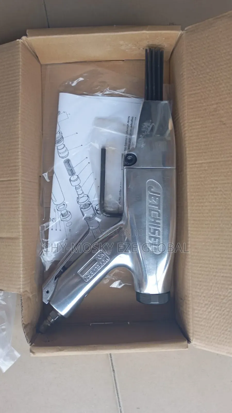 Pneumatic Air Jet Chisel Chipping Gun (Model Jet 24) - CHY-MOSKY EZE ...