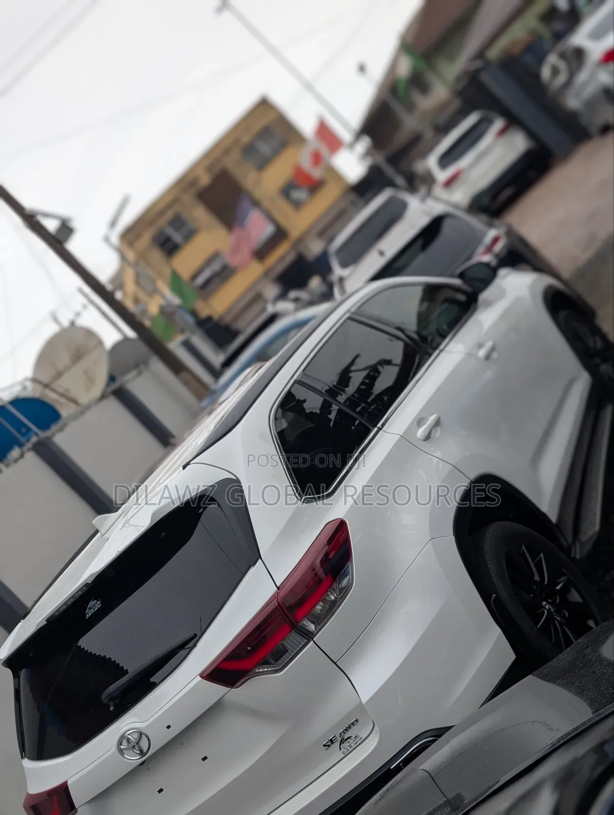 Toyota Highlander SE 2019 White