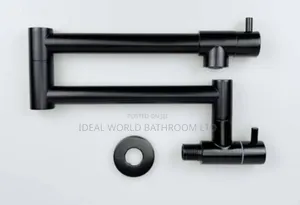 Pot Filler Tap Black and Gold