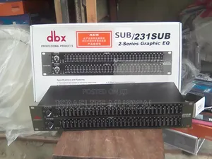 DBX Quality Equalizer With Sub Output 231