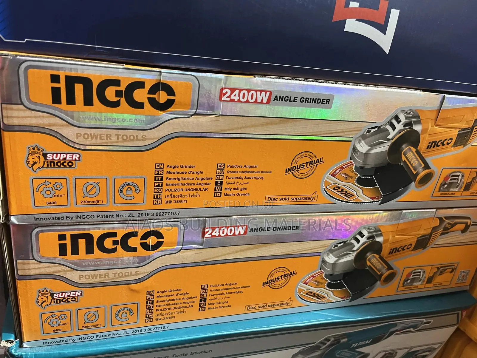2400w Angle Grinder And